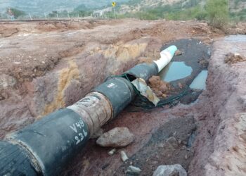 Activan plan emergente por nueva falla en “El realito”