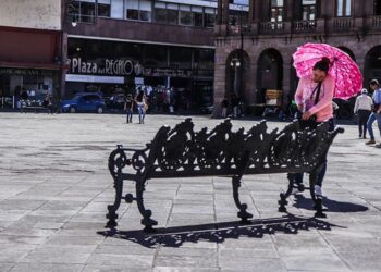 Jueves parcialmente nublado pero caluroso en SLP