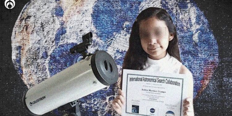 Ashley Martínez, la niña mexicana que descubrió un asteroide ¡sin telescopio!