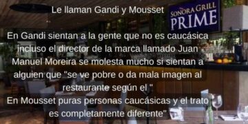¿Sonora Grill realiza prácticas racistas?, comensales han realizado denuncias