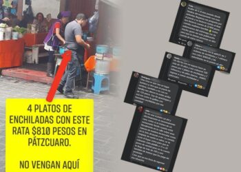 Balconean a puesto de comida en Michoacán; comensales criticaron los altos precios de la comida