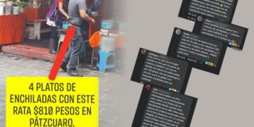 Balconean a puesto de comida en Michoacán; comensales criticaron los altos precios de la comida