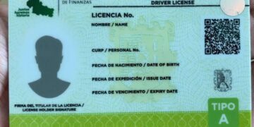 Presunto coyote fue detenido con 500 licencias de conducir