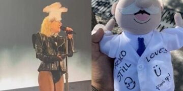 El Dr. Simi lo hizo de nuevo; golpearon en el rostro a Lady Gaga con el peluche en un concierto en Toronto