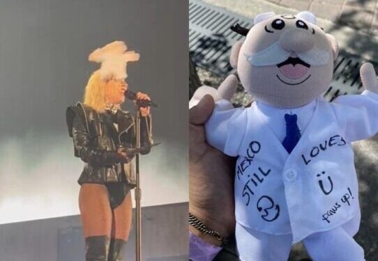 El Dr. Simi lo hizo de nuevo; golpearon en el rostro a Lady Gaga con el peluche en un concierto en Toronto