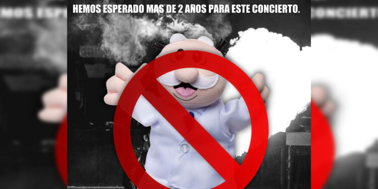 Prohíben peluches del Dr.Simi en el concierto de Rammstein en México
