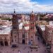 Día parcialmente nublado en  la capital potosina