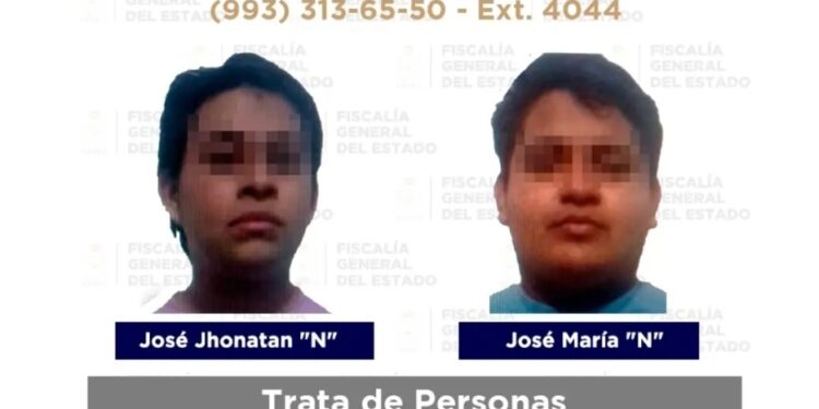 Detienen a 2 universitarios por obligar a su compañera a prostituirse en Tabasco
