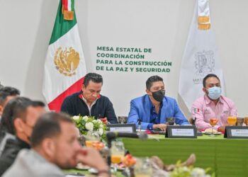 Ricardo Gallardo exhorta a redoblar esfuerzos en materia de seguridad en vísperas de la Fenapo 2022