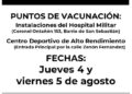 Anuncian nuevas fechas para vacunación de menores contra el Covid-19