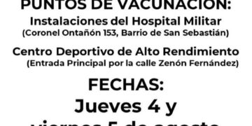 Anuncian nuevas fechas para vacunación de menores contra el Covid-19