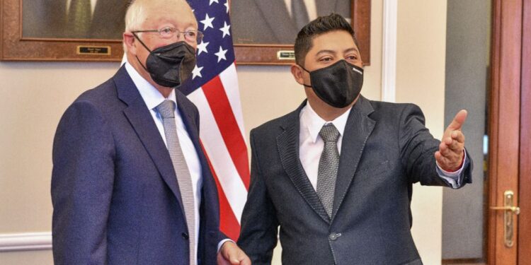 San Luis Potosí y Estados Unidos trabajarán en conjunto en materia de seguridad: Ricardo Gallardo