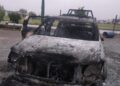 ¡Ahora en SLP! balean comandancia municipal de Moctezuma e incendian 2 patrullas