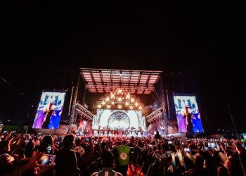 Cerca de 350 mil asistentes en la presentación de la Banda Ms en el Teatro del Pueblo