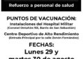 Anuncian fechas de vacunación contra el Covid-19 para menores rezagados