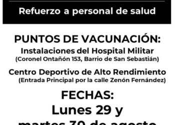 Anuncian fechas de vacunación contra el Covid-19 para menores rezagados