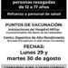 Anuncian fechas de vacunación contra el Covid-19 para menores rezagados
