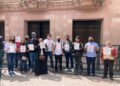 Periodistas potosinos exigen seguridad y justicia por colegas asesinados