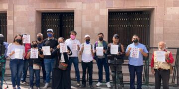 Periodistas potosinos exigen seguridad y justicia por colegas asesinados