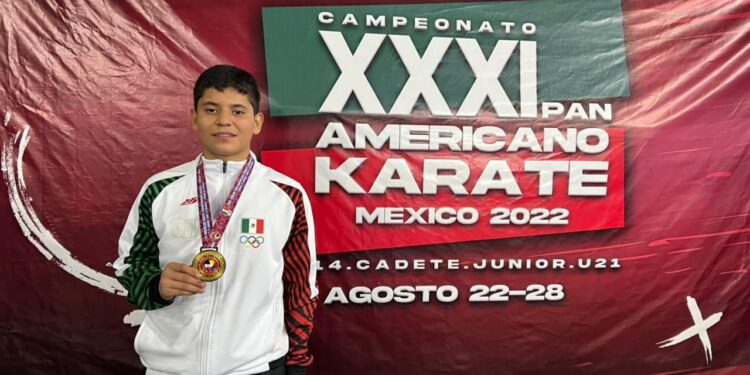 El potosino Orlando Reyna campeón Panamericano de Karate