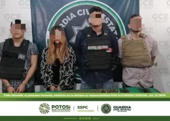Desarticulan grupo delictivo en Tamasopo; les aseguraron droga y armas
