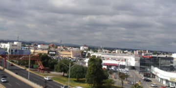 Martes nublado con probabilidad de lluvia en SLP