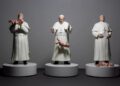 Escultura del Papa Francisco causa polémica por criticar la iglesia católica