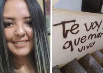 Análisis forenses confirman que Luz Raquel Padilla escribió amenazas en la pared de su edificio