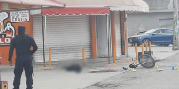 Balean a dos ciclistas en Av. San Pedro
