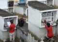 Video: Niño visitó la tumba de su mamá para platicarle de sus buenas calificaciones