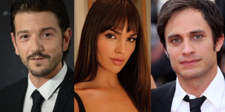 Gael García llega a México para trabajar en serie junto a Diego Luna y Eiza González