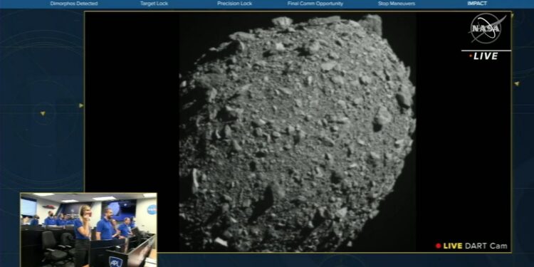 Vídeo: Así fue el impacto de la nave de la NASA que logró desviar  un asteroide