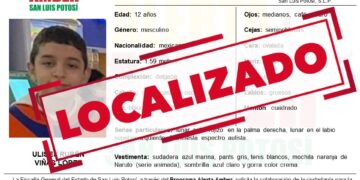 Localizan a menor de 12 años