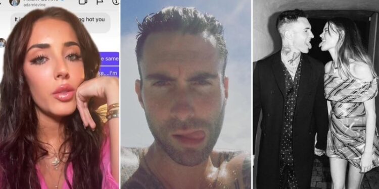 Influencer reveló haber tenido un amorío con el vocalista de Maroon 5