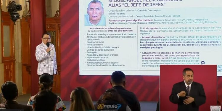 Félix Gallardo tiene 22 padecimientos, entre ellos cáncer facial y sordera