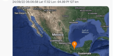 Otro temblor HOY sábado 24 de septiembre: ¿de cuánto fue y dónde?