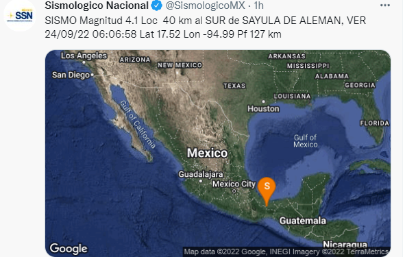 Otro temblor HOY sábado 24 de septiembre: ¿de cuánto fue y dónde?