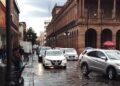 Día nublado con tormentas dispersas en SLP