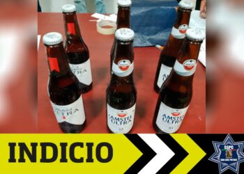 Hombre es detenido por robar six de cerveza de  Oxxo de Av. Carranza