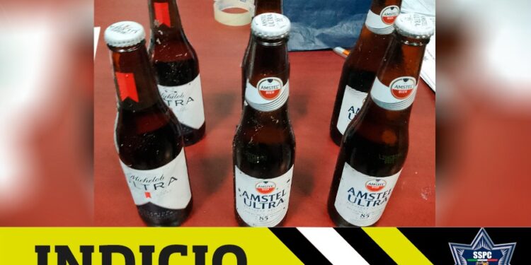 Hombre es detenido por robar six de cerveza de  Oxxo de Av. Carranza