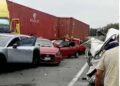 Fatal accidente en la autopista siglo XXI afecta la circulación