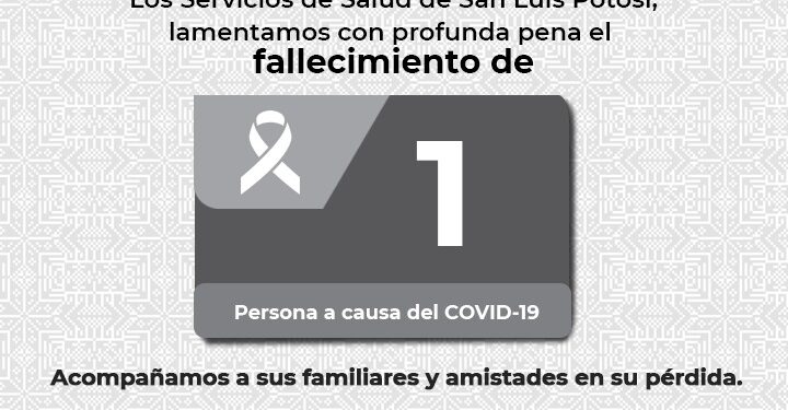 SLP por segundo día consecutivo con muertes por Covid-19