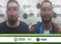 Detienen a dos sujetos por extorsión, cohecho y posesión de droga en Soledad