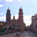 Jueves mayormente nublado en la capital potosina