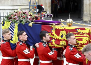 Realizan el funeral de Estado de la Reina Isabel II de Reino Unido