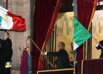 Tropezones y frases peculiares de los expresidentes en la celebración de “El Grito de Independencia”