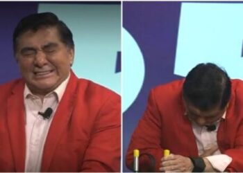 Video: Carlos Bonavides sufrió “infarto” en pleno programa en vivo