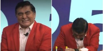 Video: Carlos Bonavides sufrió “infarto” en pleno programa en vivo