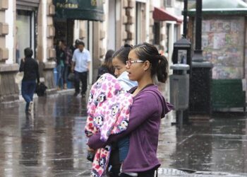 Domingo parcialmente nublado con probabilidad de lluvia en SLP