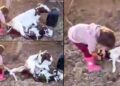 Vídeo: Niña ayudó a parir a una cabra